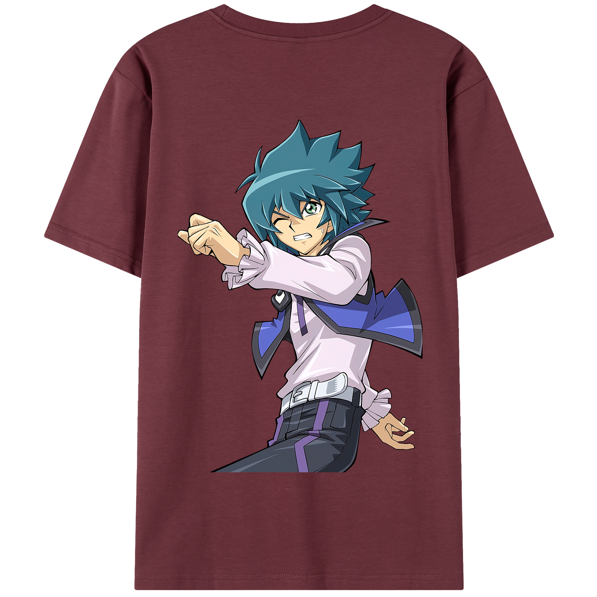 （画像用） 遊☆戯☆王 Yu-Gi-Oh! 綿100％半袖Tシャツ（背面プリント）